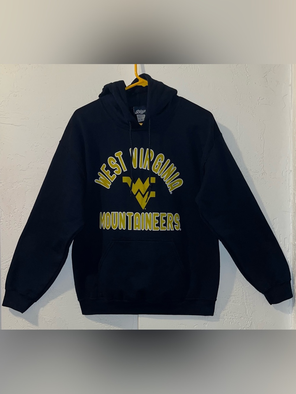 West Virginia Mountaineers Navy Blue Hoodie from Blue 84